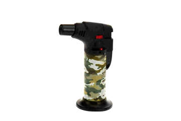 Multifunctional gas lighter with turbo flame, sand