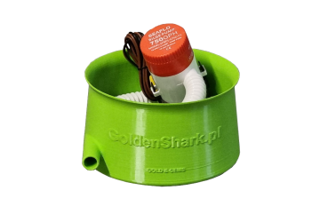 Concentrator for refining gold from panning, green
